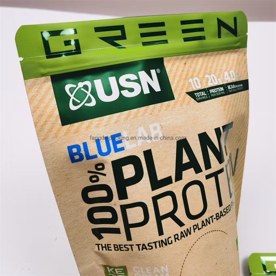 Alimenti secchi, caffè, tè, snack, caramelle, imballaggi in plastica laminata con carta kraft stampata personalizzata