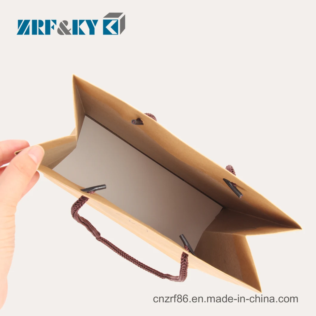 Customized Printed White/Brown Kraft/Art/Coated Paper Packaging Candy/Tea/Nut/Food/Shopping Paper Bags