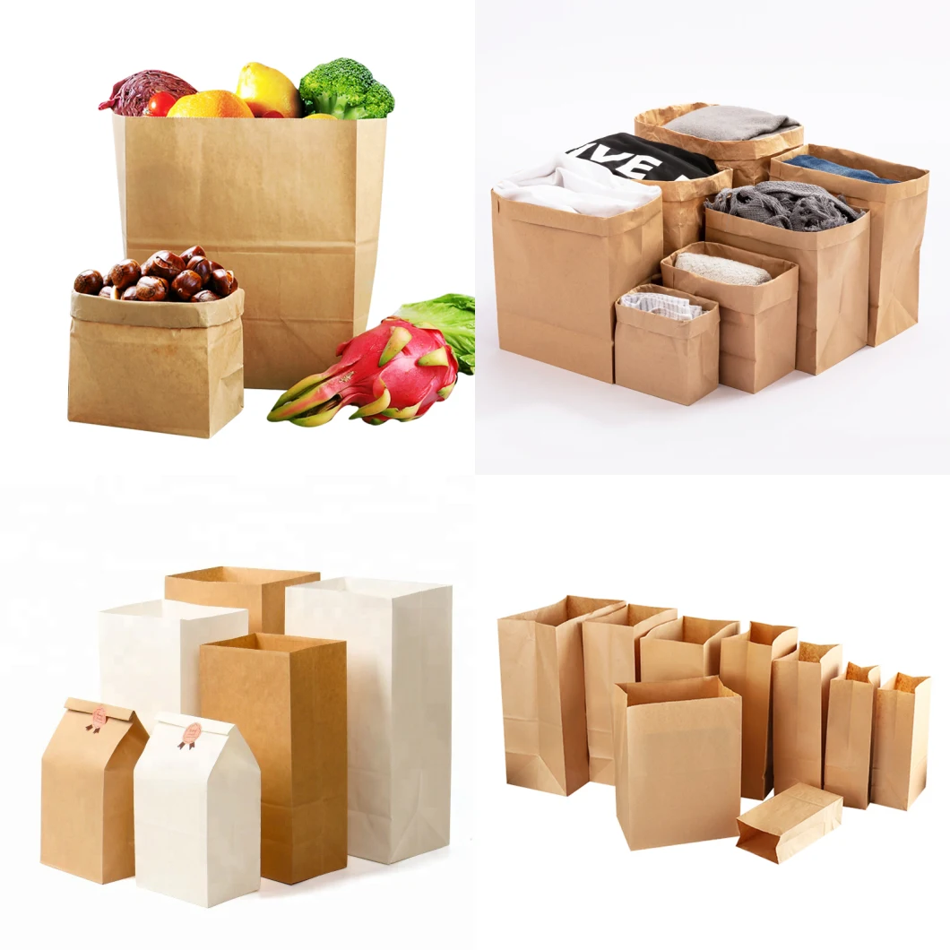 Wholesale Bread Food Greaseproof Paper Bags Custom Logo Size Take Away Food Mango Fruit Protection Package Bag